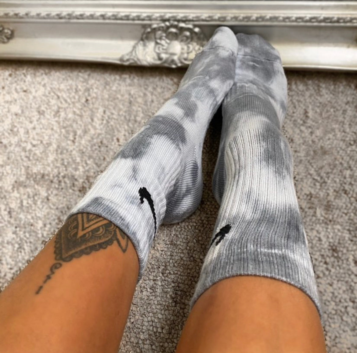 Nike ‘Marbled Grey’ Crew Socks