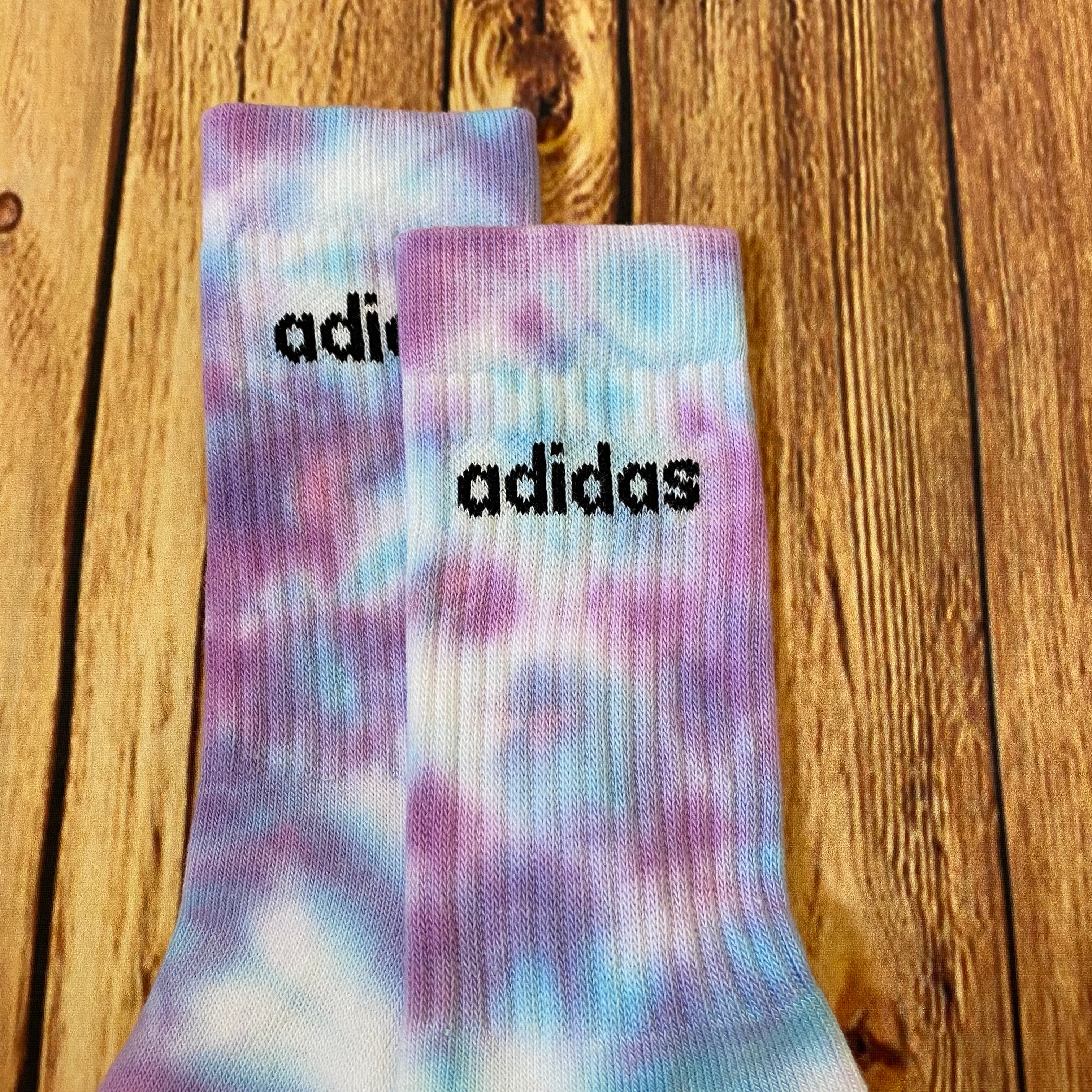 Adidas ‘Parma Violet’ Custom Dyed Socks