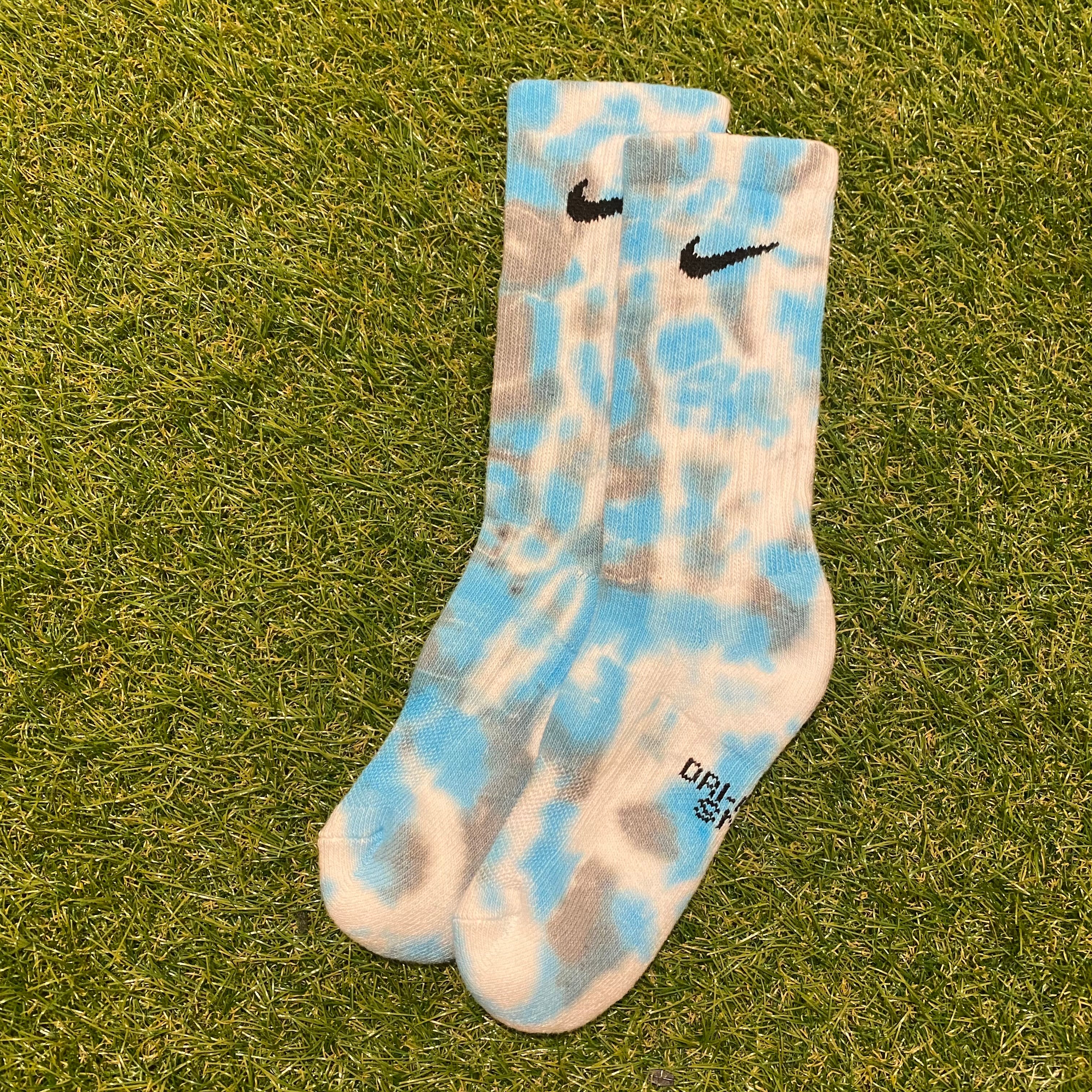 Nike ‘Blue & Grey’ Crew Socks