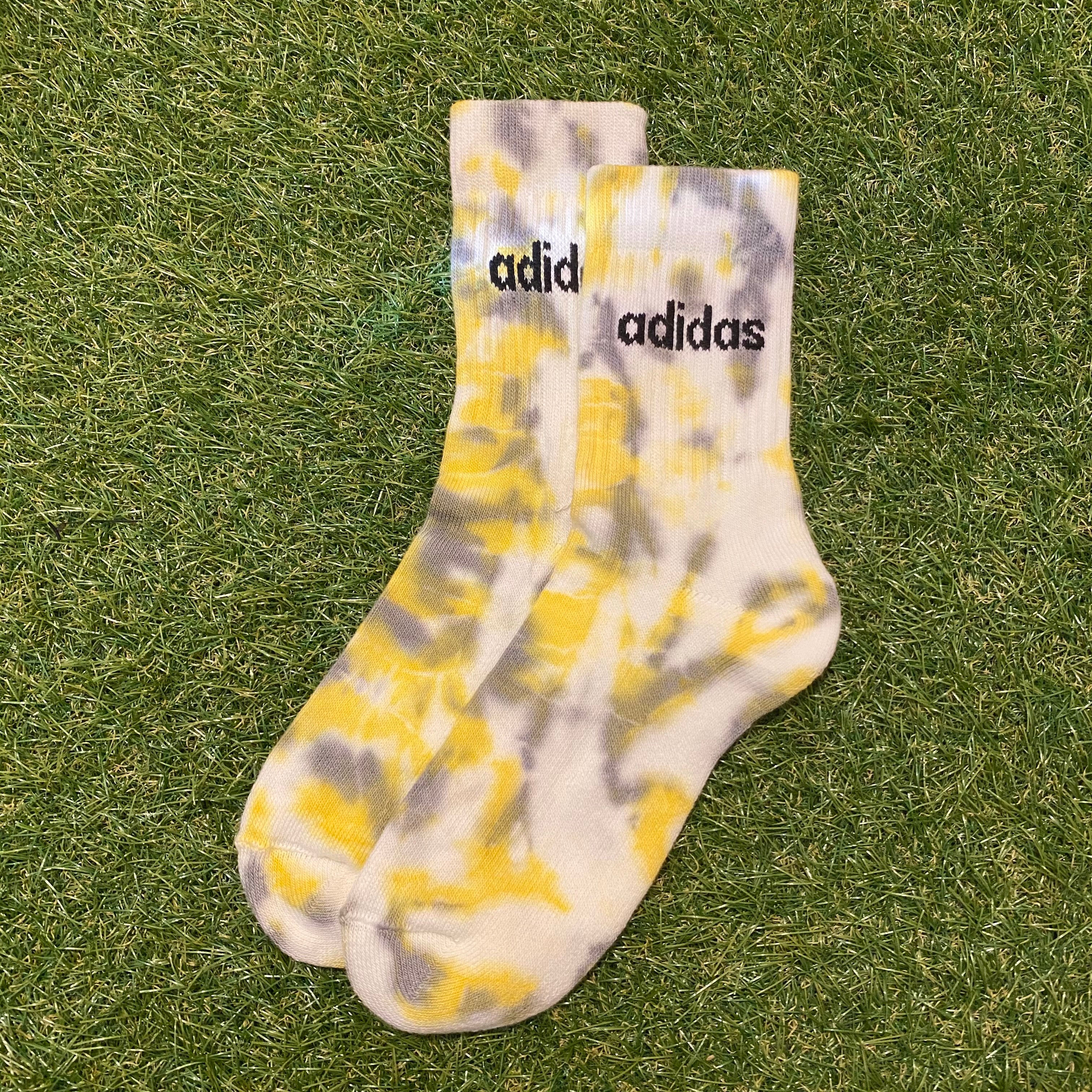 Adidas ‘Yellow & Grey’ Socks