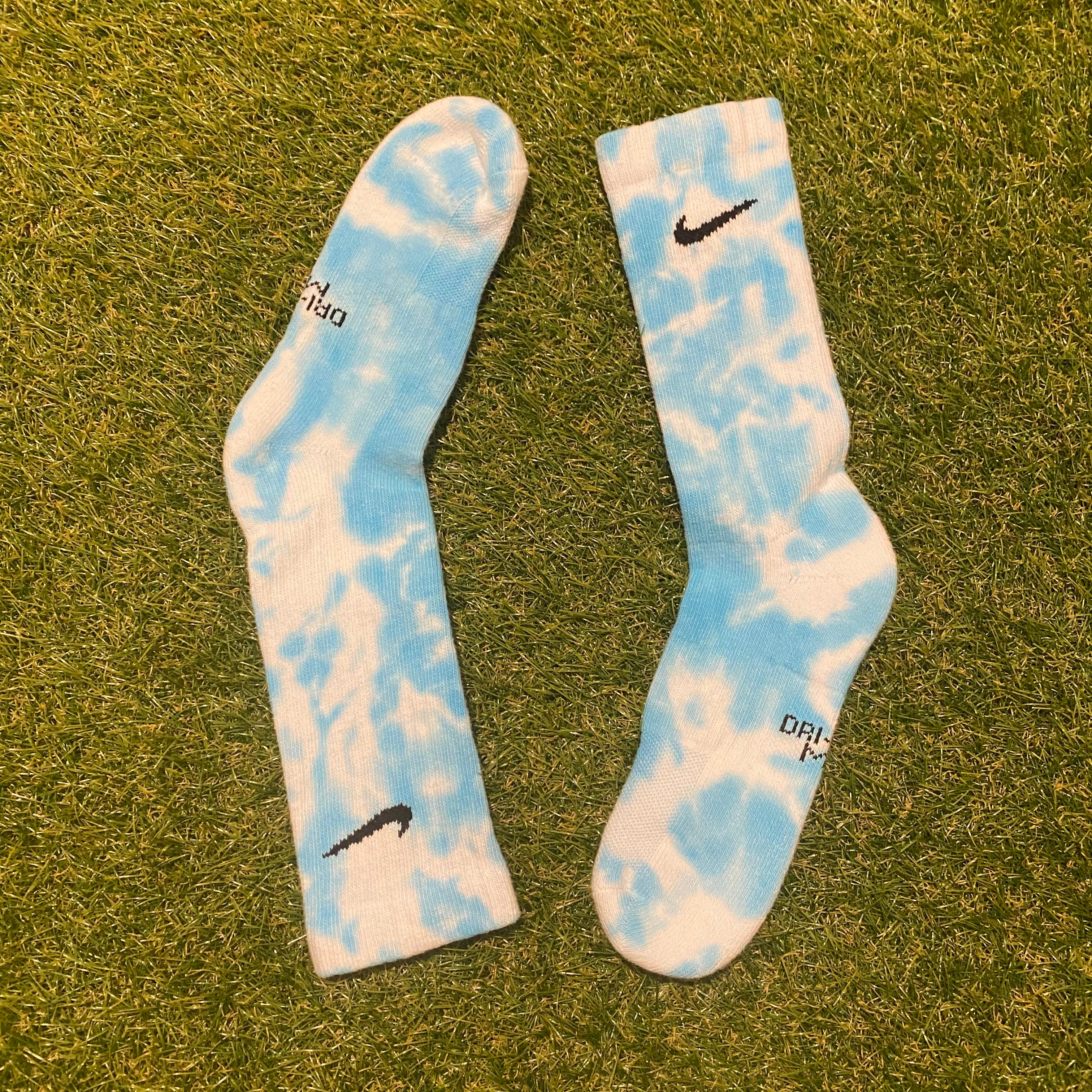 Nike ‘Marbled Blue’ Crew Socks