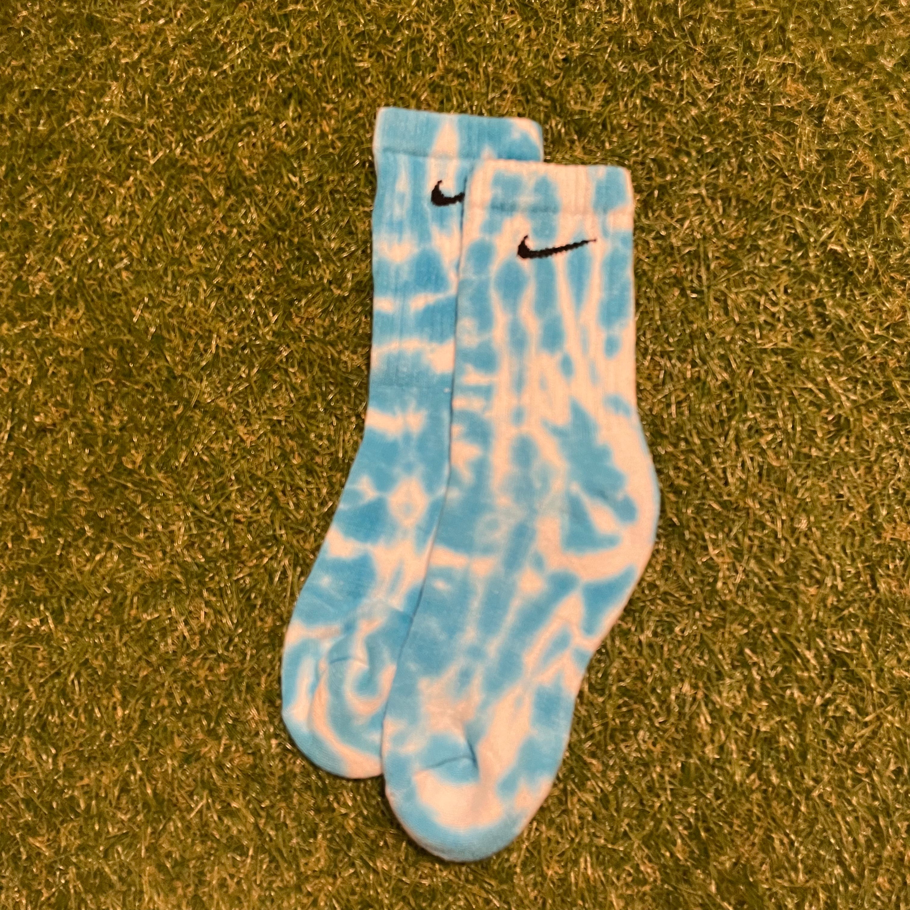 Nike ‘Marbled Blue’ Crew Socks