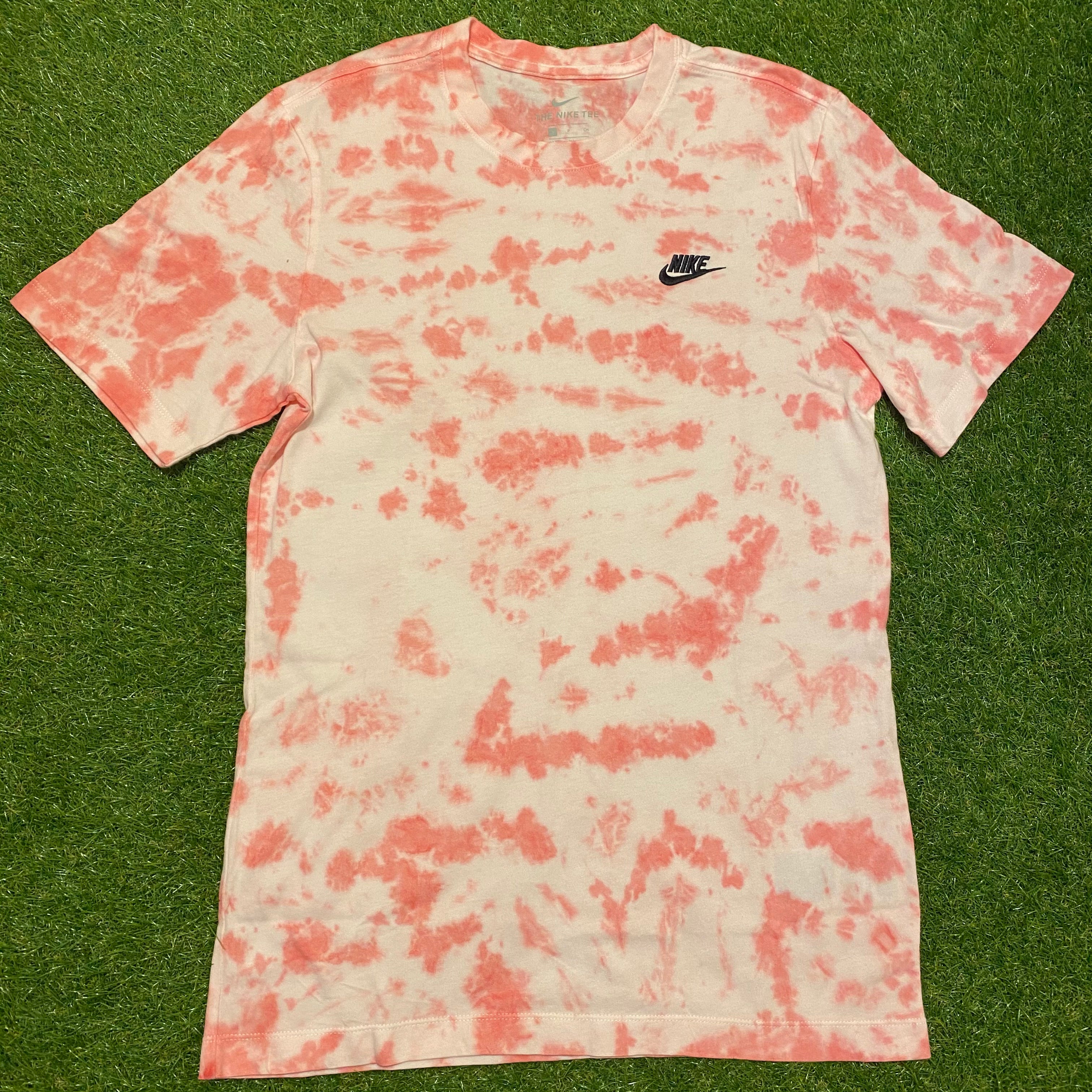 ‘Nike ‘Pink Blush’ Tie Dyed T-Shirt